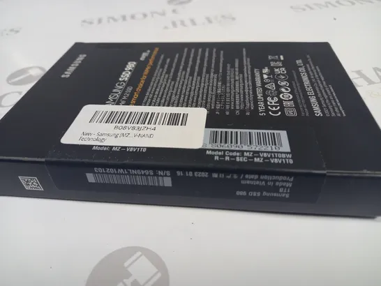 SEALED SAMSUNG SSD 980 NVME M.2 SSED - 1TB