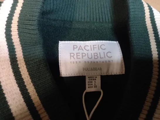 PACIFIC REPUBLIC AMERICAN COLLEGE JACKET - SIZE L