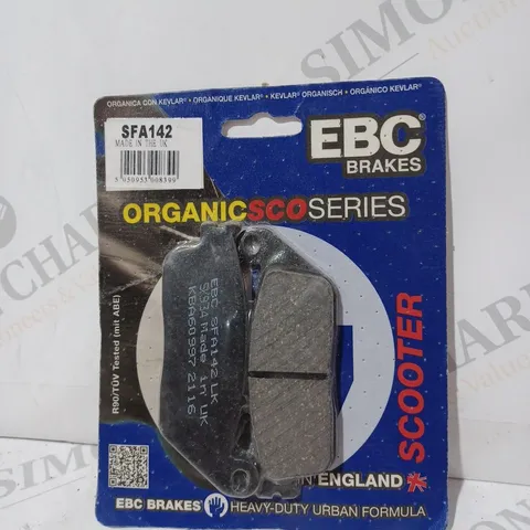 EBC BRAKES ORGANIC SCO SERIES SCOOTER BRAKE PADS