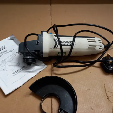 UNBOXED MAC ALLISTER 750W ANGLE GRINDER