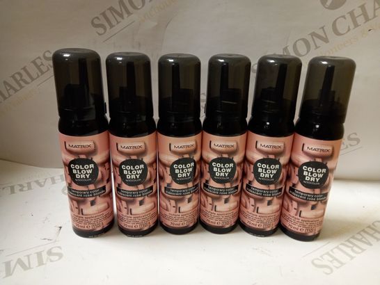 LOT OF APPROX 24 MATRIX COLOUR BLOWDRY SPRAY - ROSE BLONDE 