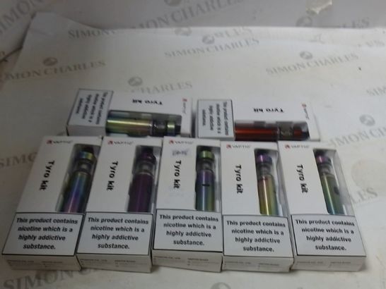 BOX OF APPROXIMATLEY  ASSORTED ELECTRONIC CIGARETTES TO INLCUDE VAPTIO ETC