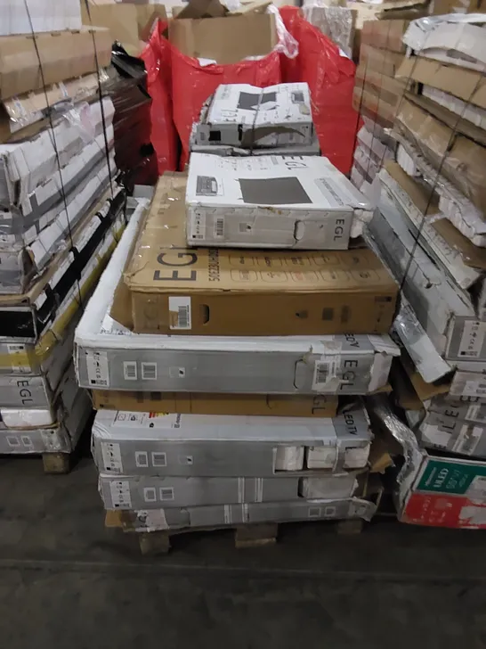 PALLET OF APPROXIMATELY 7 X ASSORTED UNTESTED TVS. BRANDS, MODELS AND CONDITIONS VARY