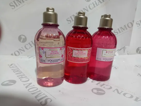 SET OF 3 L'OCCITANE PARFUME SHOWER GEL 