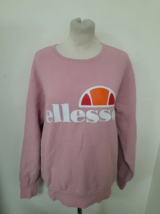 ELLESSE LOGO GRAPHIC SWEATSHIRT SIZE L