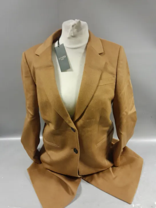 HOBBS CLASSIC CAMEL TILDA COAT SIZE 14