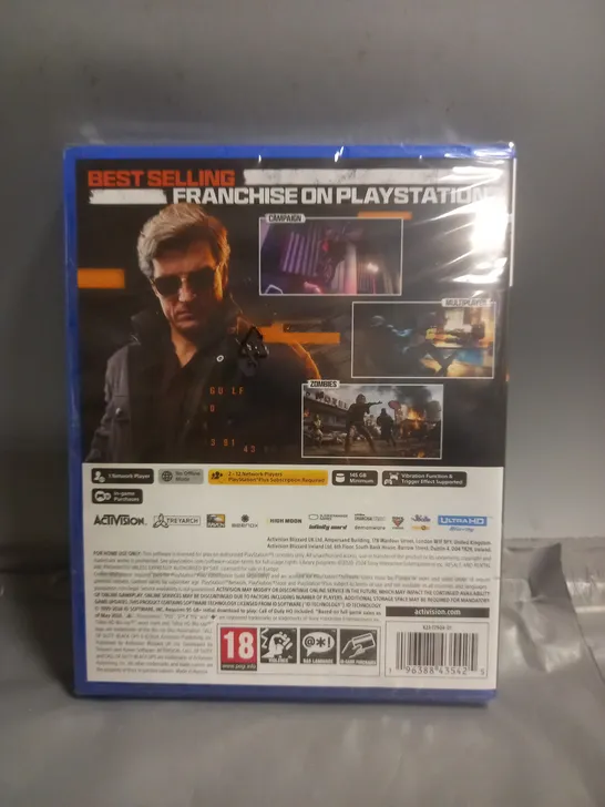 SEALED CALL OF DUTY BLACK OPS 6 FOR PS5