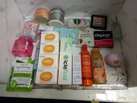 LOT OF APPROX 20 ASSORTED HEALTH AND BEAUTY ITEMS TO INCLUDE SOAP, LOTIONS, FACE WASH ETC