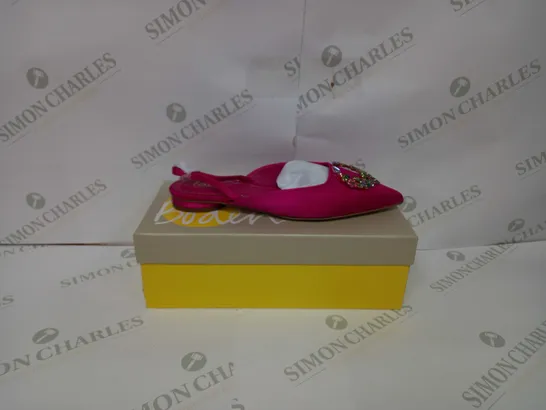 BODEN PINK SLIP ONS WOMENS - US 39