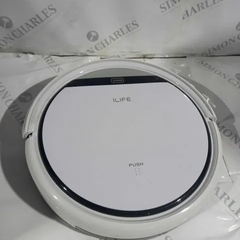 BOXED ILIFE ROBOTIC VACUUMS, PEARL WHITE