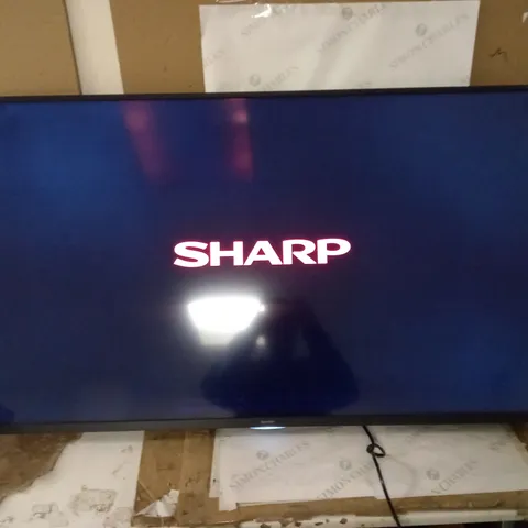 SHARP 4T C55BL3KF2AB 55 INCH 4K SMART TV 55UL2163DBC - COLLECTION ONLY 