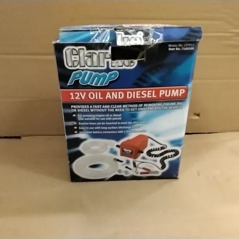 CLARKE PUMP 12V OIL AND DIESEL PUMP