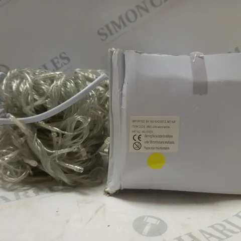 BOX OF APPROX 50 200 WARM WHITE CHRISTMAS LIGHTS 