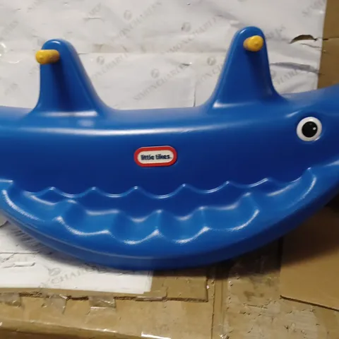 BLUE WHALE TEETER TOTTER