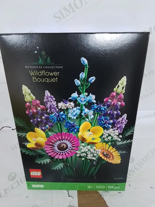 BOXED LEGO WILD FLOWER BOUQUET 10313 RRP £54.99