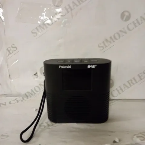 POLAROID AM/FM RADIO IN BLACK