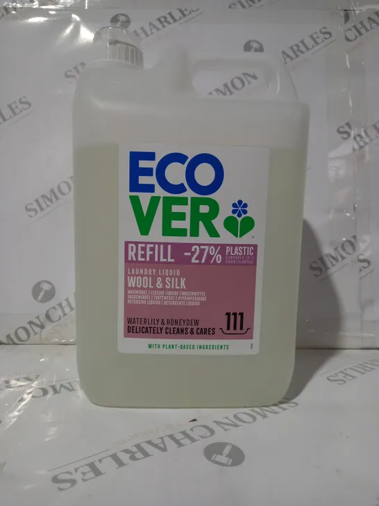 ECOVER LAUNDRY LIQUID WOOL & SILK (5L) - COLLECTION ONLY