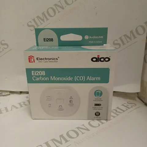 BOXED AICO EI208 STANDALONE CARBON MONOXIDE ALARM