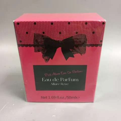 BOXED AND SEALED PINK ALLURE EAU DE PARFUM ALLURE ROSE 50ML