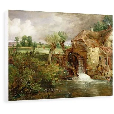 BAGGED MILL AT GILLINGHAM DORSET PRINT