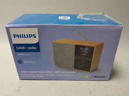 BOXED PHILIPS 5000 SERIES DAB+ RADIO