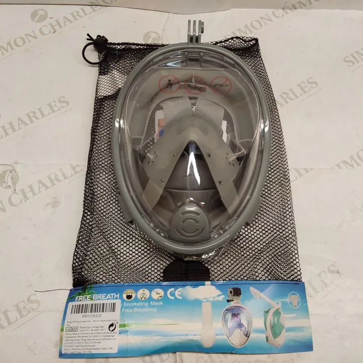 BREATH FULL FACE SNORKELING MASK (1 BOX) 4688064-Simon Charles Auctioneers