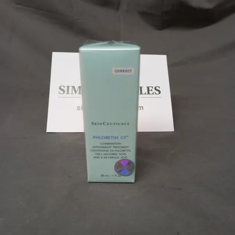 SEALED SKINCEUTICALS PHLORETIN CF BOMBINATION ANTIOXIDANT TREATMENT 30ML