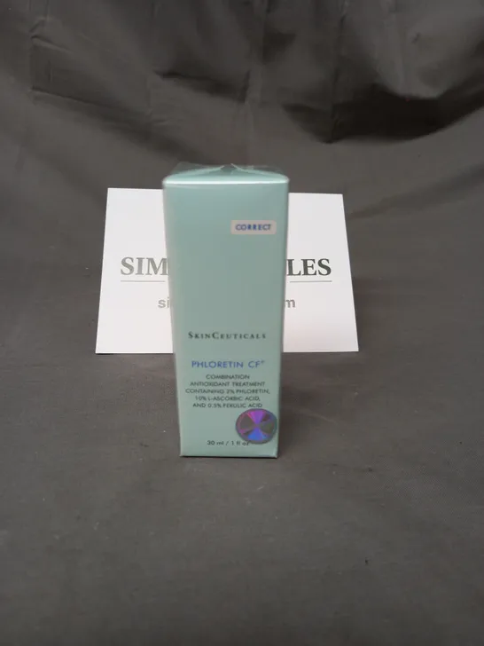 SEALED SKINCEUTICALS PHLORETIN CF BOMBINATION ANTIOXIDANT TREATMENT 30ML