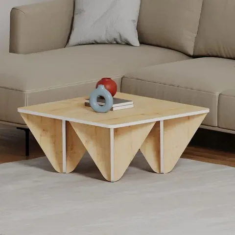 BOXED HAUGHTON DIAMOND COFFEE TABLE