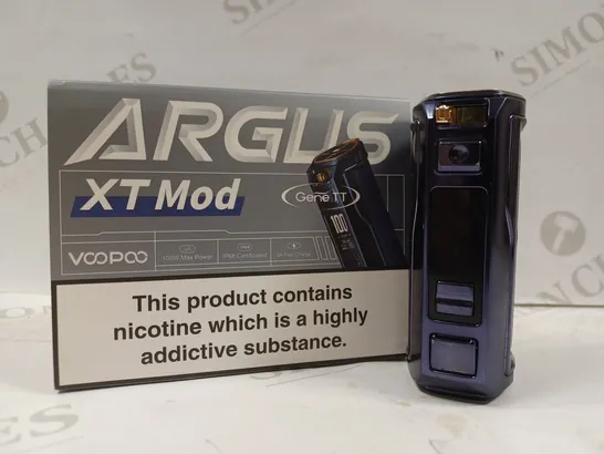 BOXED VOOPOO ARGUS XT MOD SYSTEM - DARK BLUE 