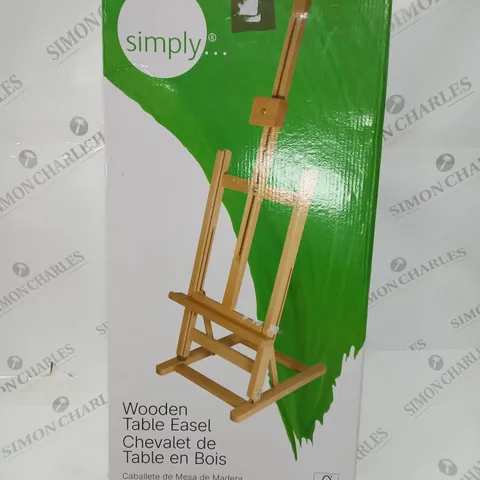 BOXED DALER ROWNEY WOODEN TABLE EASEL