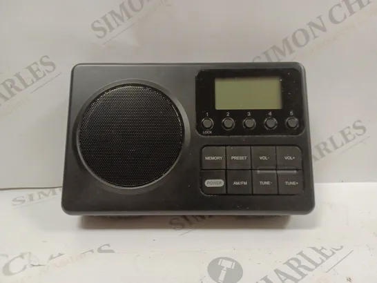 BOXED ASDATECH PORTABLE AM/FM RADIO ATA22AA005A