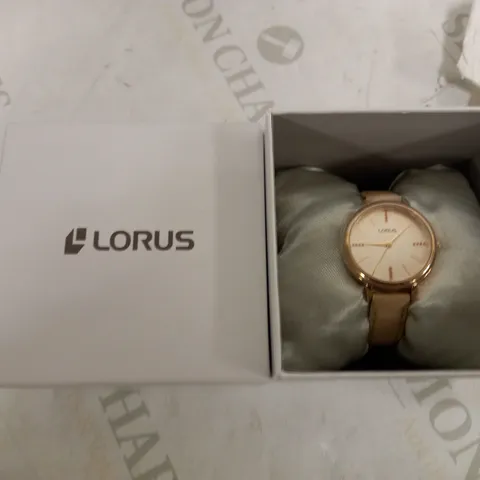 LORUS ROSE GOLD WATCH 