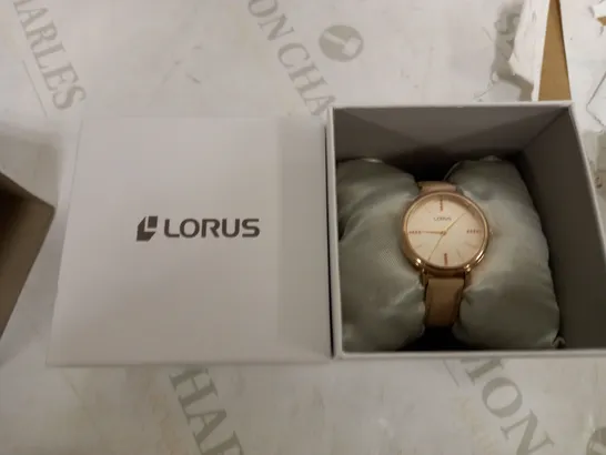 LORUS ROSE GOLD WATCH 