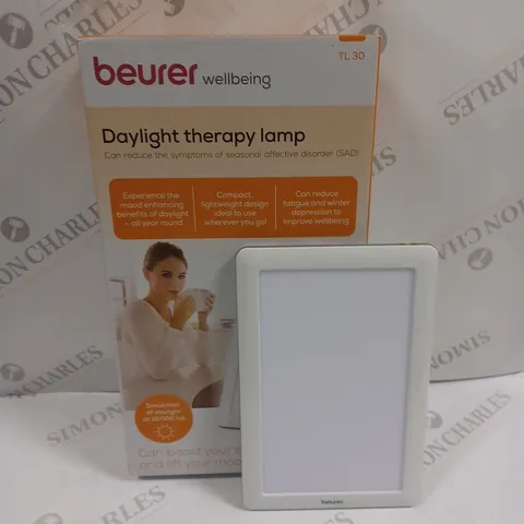 BOXED BEURER TL30 WELLBEING DAYLIGHT THERAPY LAMP 
