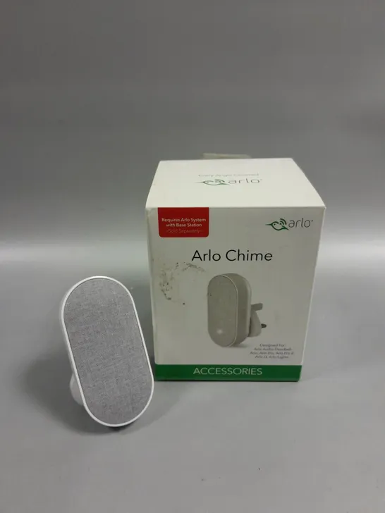 BOXED ARLO CHIME ACCESSORY FOR ARLO SYSTEMS 
