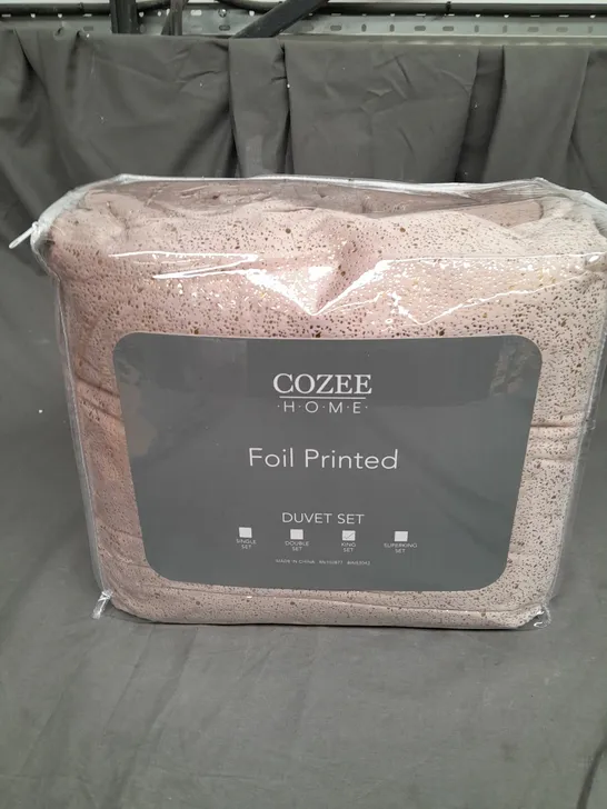 OUTLET COZEE HOME ULTRASUEDE & VELVETSOFT 4 PIECE DUVET SET