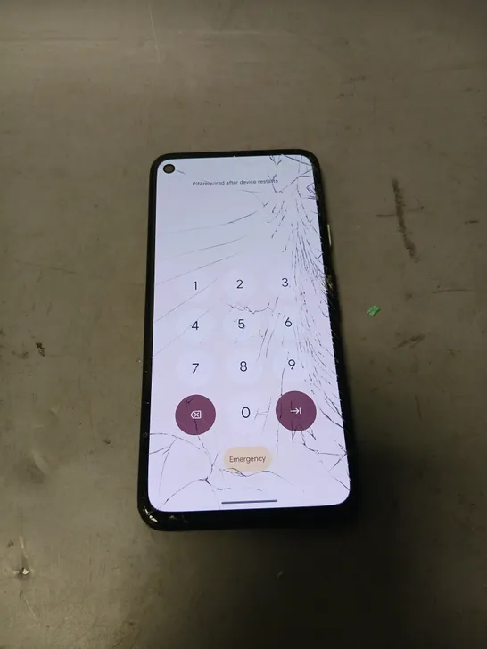 GOOGLE PIXEL 4A IN BLACK