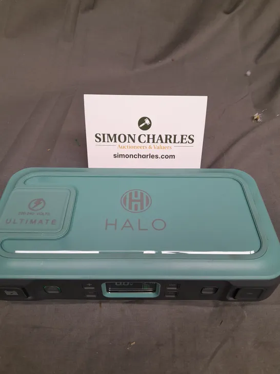 HALO BOLT ULTIMATE MAINS JUMP STARTER - MINT