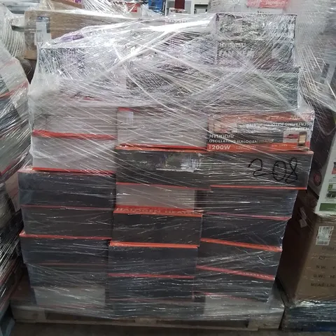 PALLET OF APPROXIMATELY 60 ASSORTED FAN HEATERS