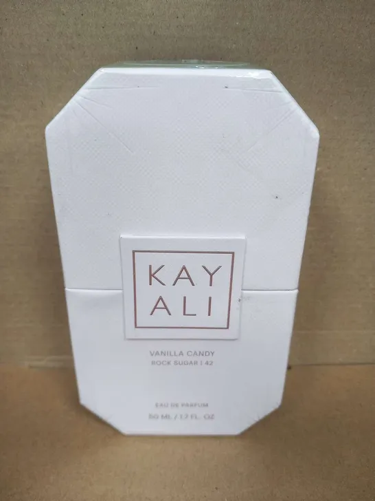 BOXED AND SEALED KAY ALI VANILLA CANDY ROCK SUGAR 42 EAU DE PARFUM 50ML