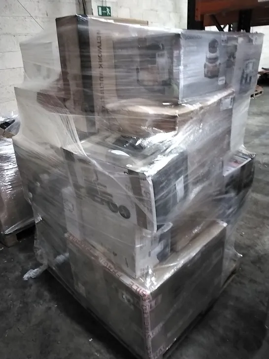 PALLET OF APPROXIMATELY 25 UNPROCESSED RAW RETURN HOUSEHOLD AND ELECTRICAL GOODS TO INCLUDE;