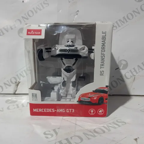 RASTAR TRANSFORMABLE MERCEDES-AMG GT3 FIGURE