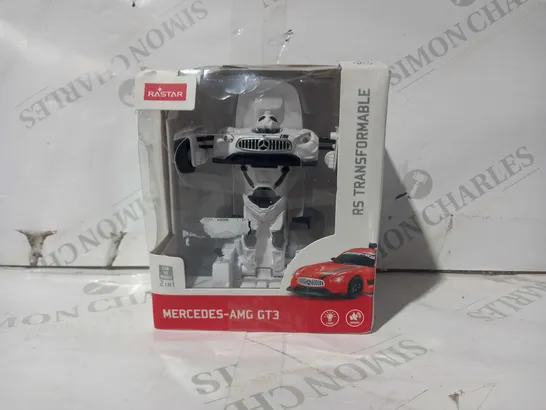 RASTAR TRANSFORMABLE MERCEDES-AMG GT3 FIGURE