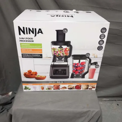 BOXED NINJA 3 IN 1 FOOD PROCESSOR BN800UK