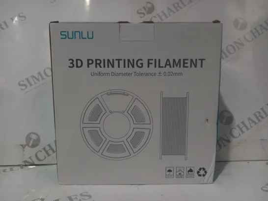 BOXED SUNLU 3D PRINTING FILAMENT IN BLACK