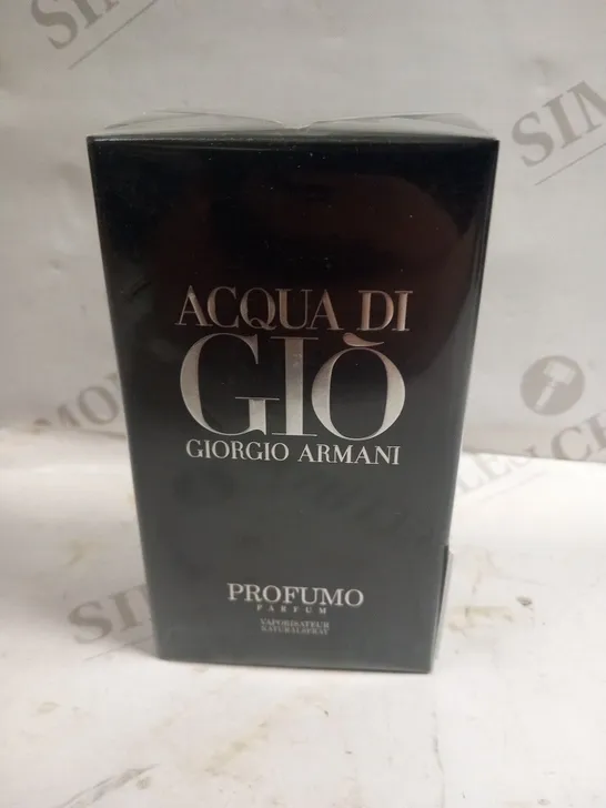 BOXED AND SEALED GIORGIO ARMANI ACQUA DI GIO PROFUMO 100ML