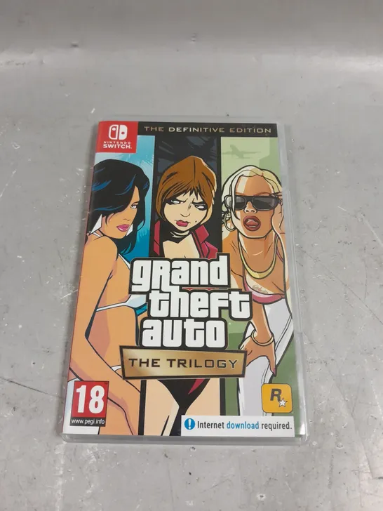 GRAND THEFT AUTO THE TRILOGY FOR NINTENDO SWITCH 