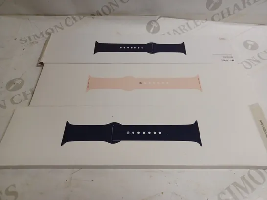 APPROXIMATELY 100 ASSORTED APPLE WATCH STRAPS