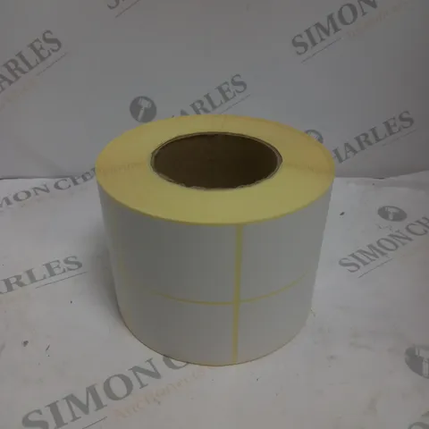 BOX OF APPROXIMATELY 12 3" CORE LABEL ROLLS - 50X70MM